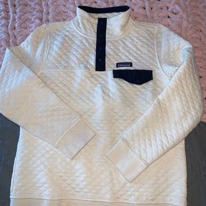 off-white quilted sweater
